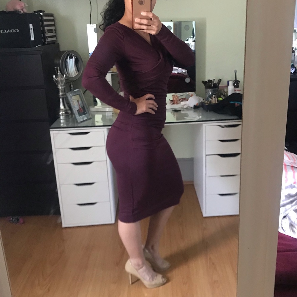 Deep purple dress from VENUS